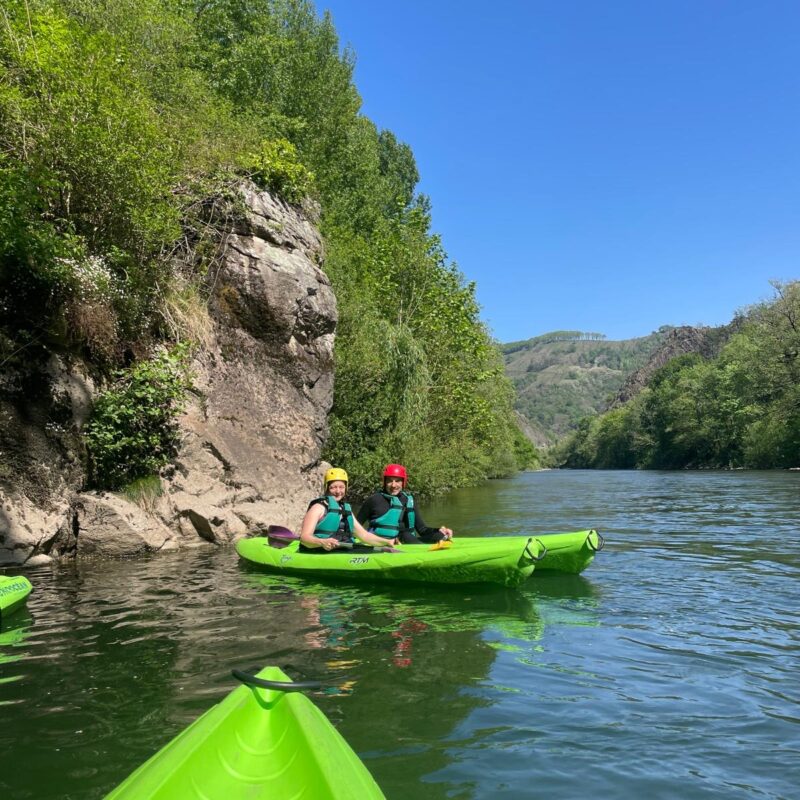 Descente en kayak sur la rivière - Bidassoa